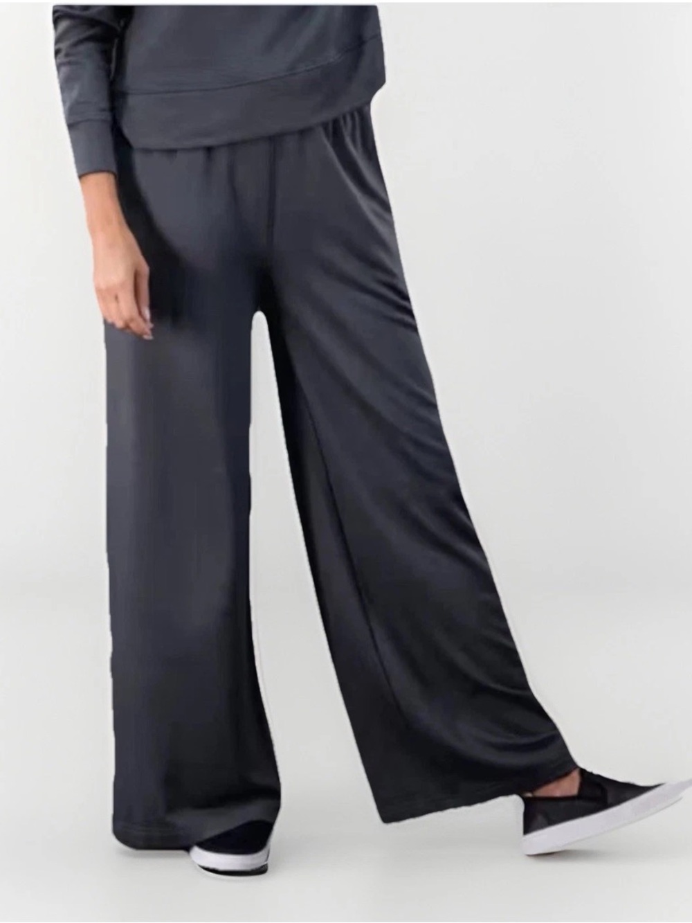 Luxome Wide-Leg Lounge Pant Women's pull on